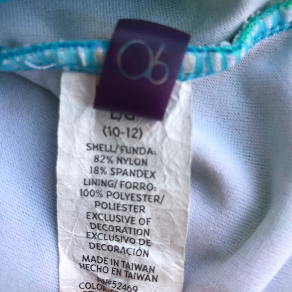 OP Girls' One-Piece Bathing Suit - Picture 7 of 8